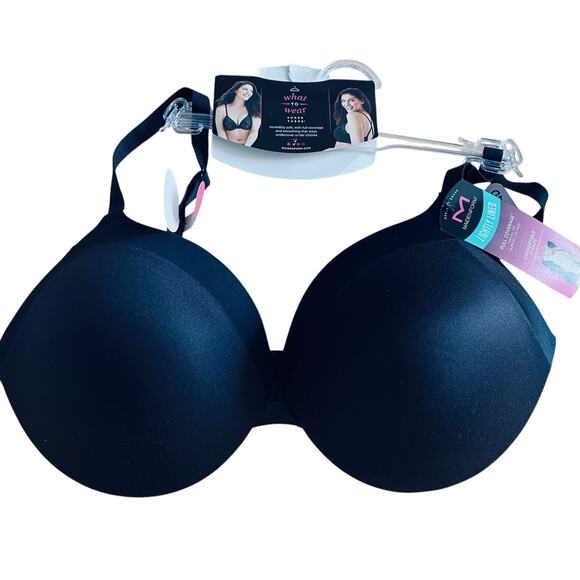 Maidenform Bra‎ Lightly Lined Underwire Black 34D NEW with Tags - Picture 1 of 4